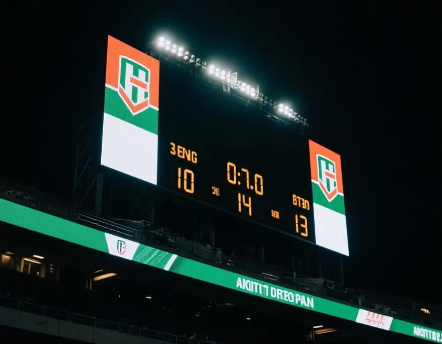 积分榜与对阵信息的可视化示意